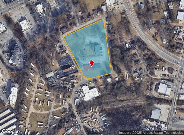  650 Tate St, Gainesville, GA Parcel Map