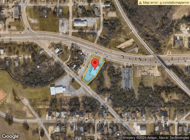  1300 E Rosedale St, Fort Worth, TX Parcel Map