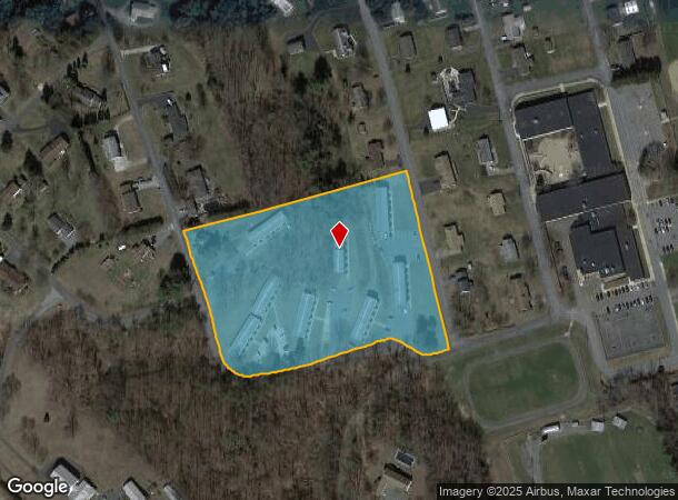  6Th St At Campbell Dr, Newport, PA Parcel Map