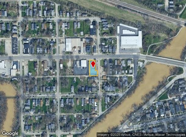  1205 W Main St, Fort Wayne, IN Parcel Map