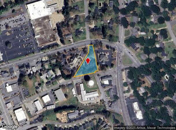  1805 N Boulevard, Anderson, SC Parcel Map
