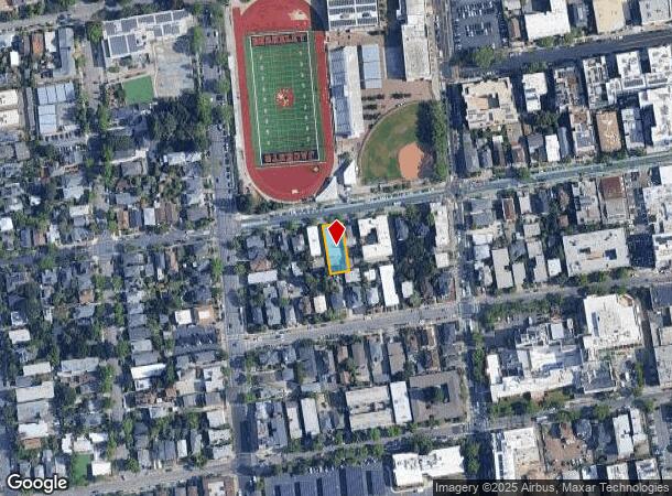  1918 Channing Way, Berkeley, CA Parcel Map