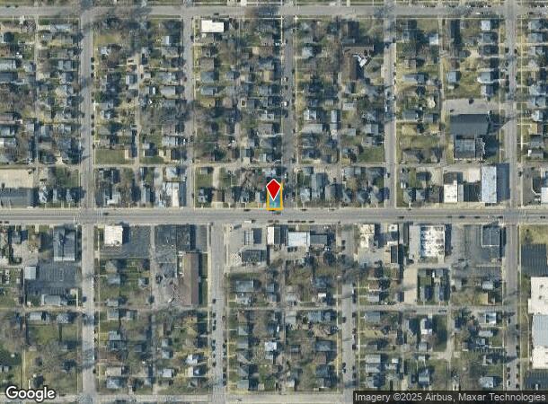  2721 Mishawaka Ave, South Bend, IN Parcel Map