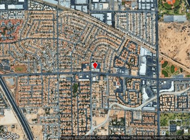 1880 E Warm Springs Rd, Las Vegas, NV Parcel Map
