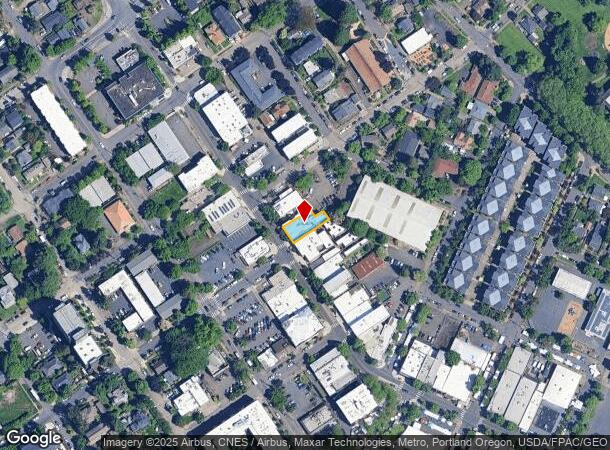  8803 N Lombard St, Portland, OR Parcel Map