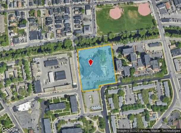 Bennington St, Lawrence, MA Parcel Map