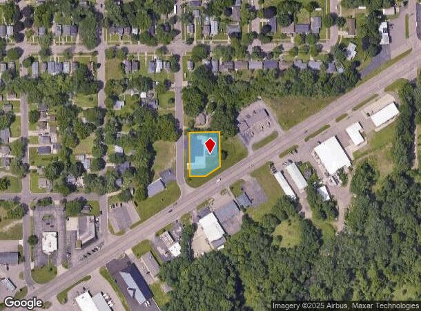  1361 Columbia Ave E, Battle Creek, MI Parcel Map