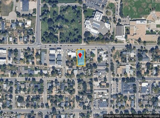 108 W Baseline Rd, Lafayette, CO Parcel Map