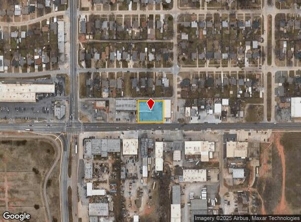  2809 Nw 10Th St, Oklahoma City, OK Parcel Map