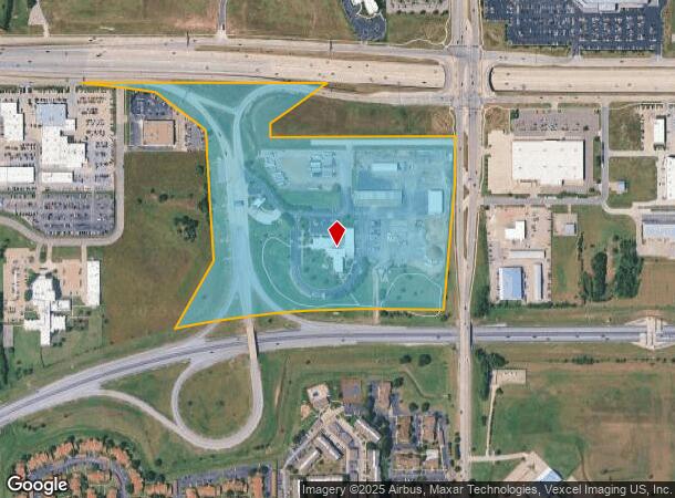 9401 E Kellogg Dr, Wichita, KS Parcel Map