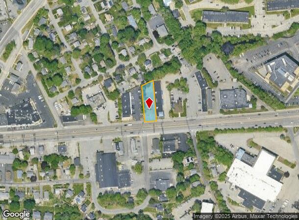  247 Worcester Rd, Framingham, MA Parcel Map