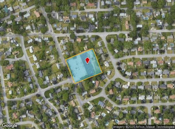  416 Buttonwoods Ave, Warwick, RI Parcel Map