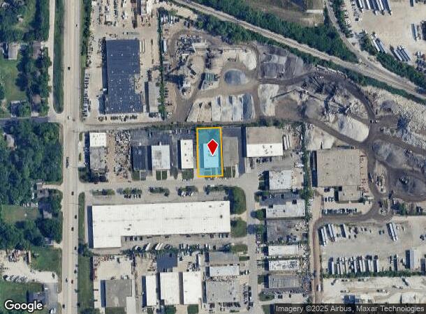  1714 W Armitage Ct, Addison, IL Parcel Map