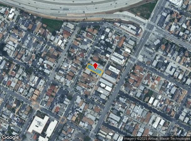 626 N Breed St, Los Angeles, CA Parcel Map