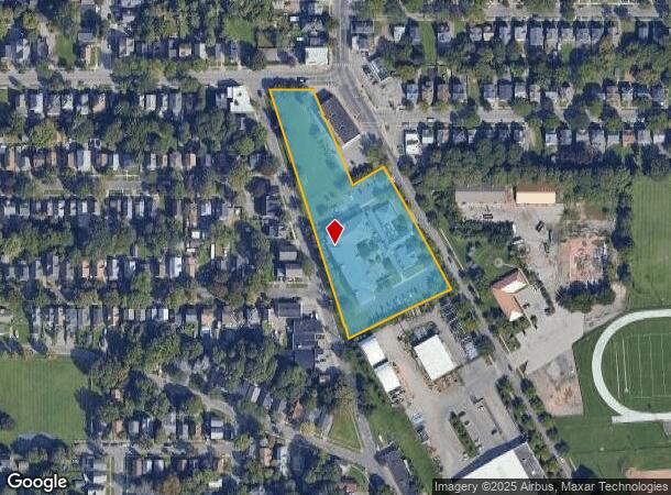 435 Dewey Ave, Rochester, NY Parcel Map