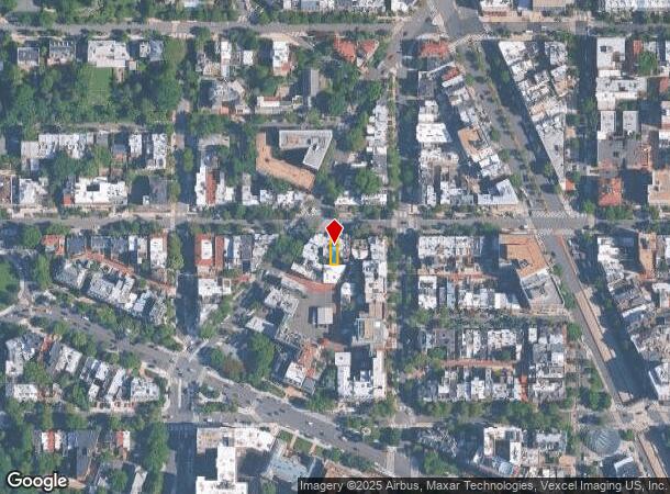 2110 R St Nw, Washington, DC Parcel Map