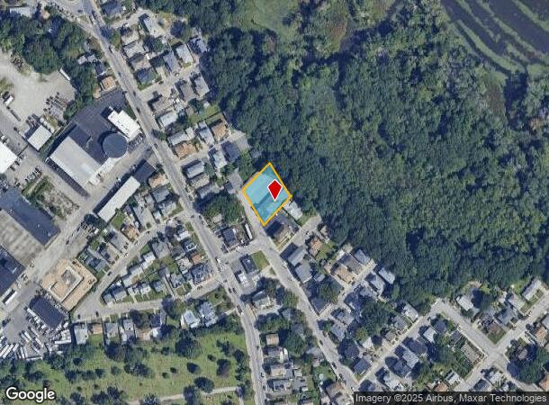 163 Liberty St, Central Falls, RI Parcel Map