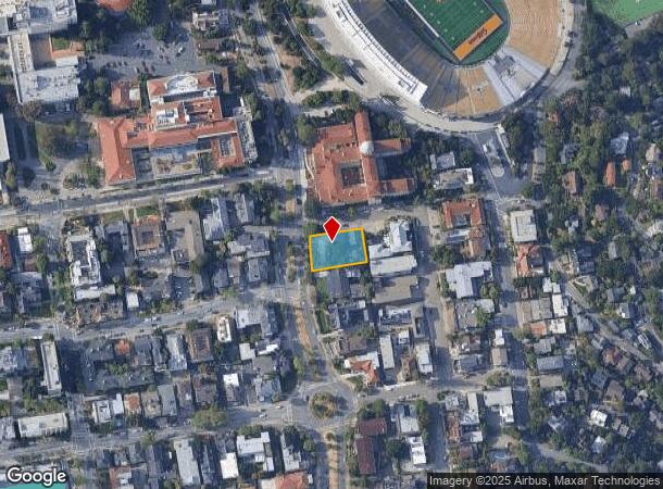  2307 Piedmont Ave, Berkeley, CA Parcel Map