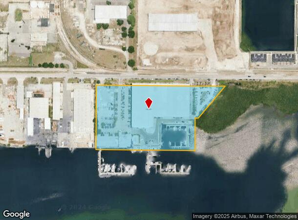  5200 W Tyson Ave, Tampa, FL Parcel Map