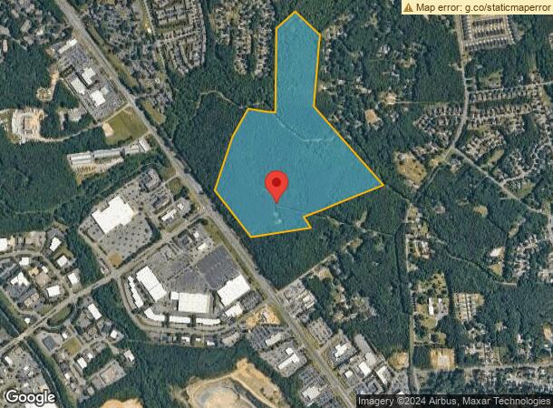  8637 E Independence Blvd, Charlotte, NC Parcel Map