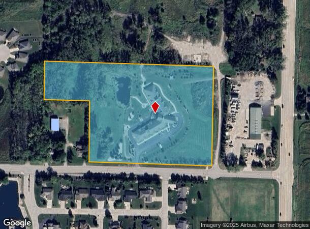  850 W Elsner Rd, Appleton, WI Parcel Map