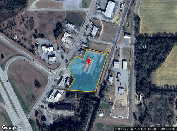  1062 Pine St, Unadilla, GA Parcel Map