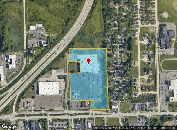  15700 Northline Rd, Southgate, MI Parcel Map