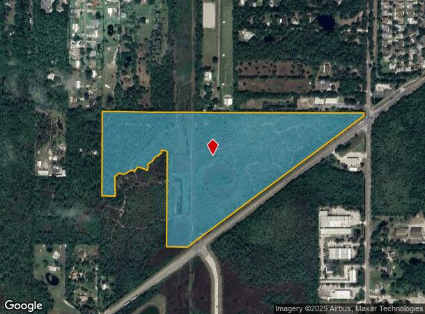 1627 Golden Hour Ln, Cocoa, FL Parcel Map