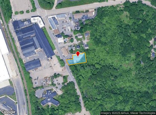  299 Barber Ave, Worcester, MA Parcel Map