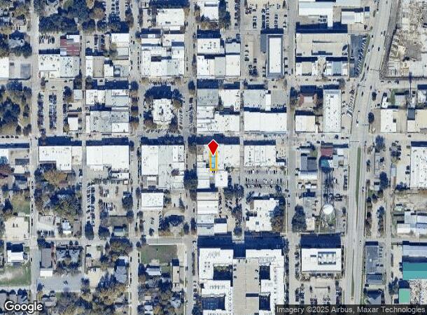  206 E Louisiana St, Mckinney, TX Parcel Map