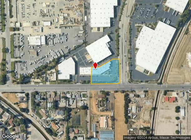  3340 Riverside Dr, Chino, CA Parcel Map