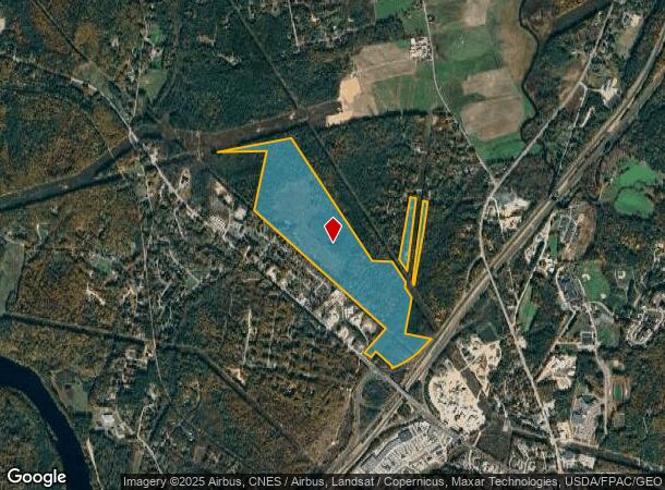 Agway Dr, Topsham, ME Parcel Map