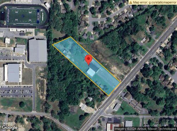  10225 Highway 107, Sherwood, AR Parcel Map