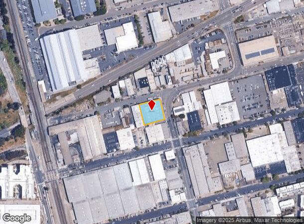 754 Folger Ave, Berkeley, CA Parcel Map