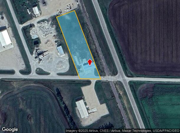  1275 Atlantic Ave S, Hallock, MN Parcel Map