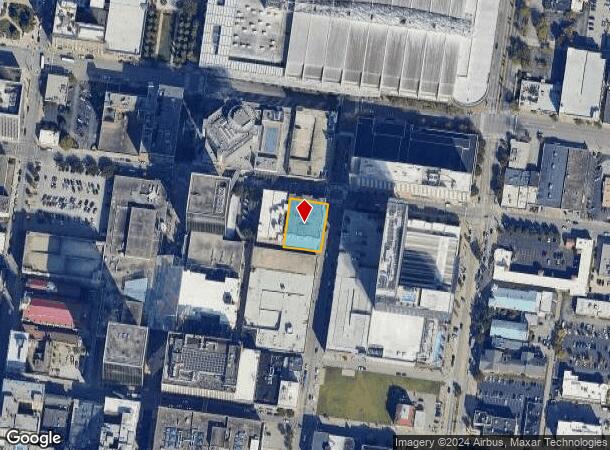  300 W Liberty St, Louisville, KY Parcel Map