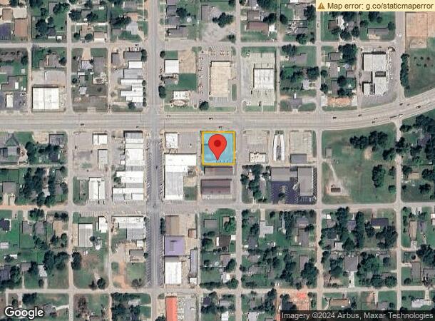  120 Nw 2Nd St, Blanchard, OK Parcel Map