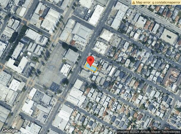  2812 S Main St, Los Angeles, CA Parcel Map