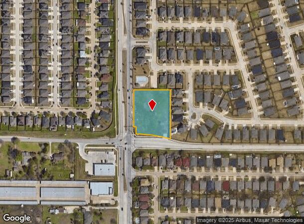 W J Boaz Rd, Saginaw, TX Parcel Map