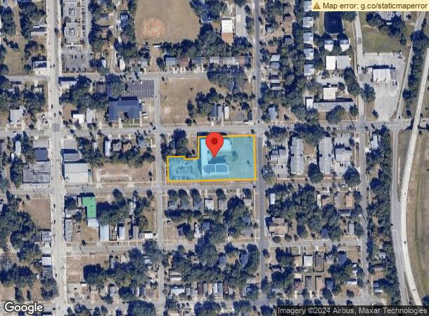  888 Franklin St, Jacksonville, FL Parcel Map