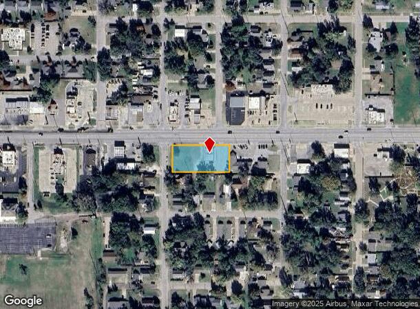  1425 W Central Ave, El Dorado, KS Parcel Map