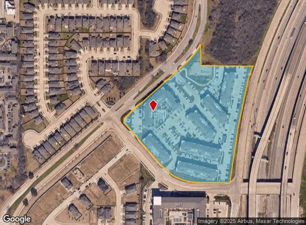  2011 Texas Plaza Dr, Irving, TX Parcel Map