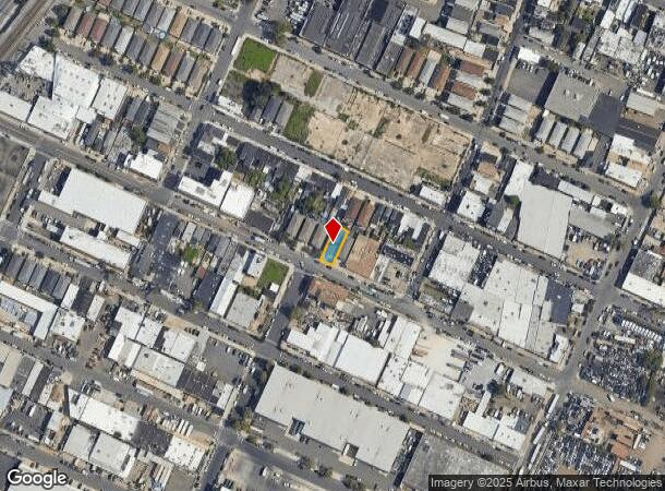  190 Emmet St, Newark, NJ Parcel Map