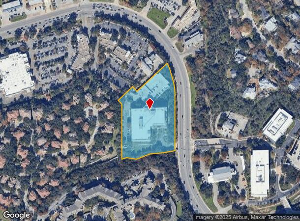  2705 Bee Caves Rd, Austin, TX Parcel Map
