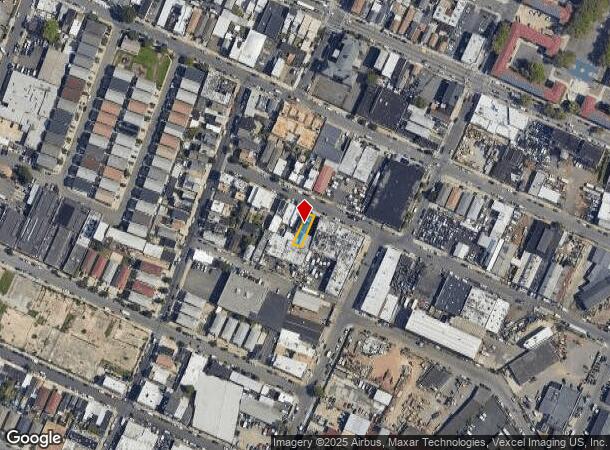205 Parkhurst St, Newark, NJ Parcel Map
