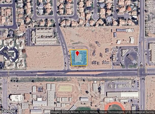 1001 E Birch St, Calexico, CA Parcel Map