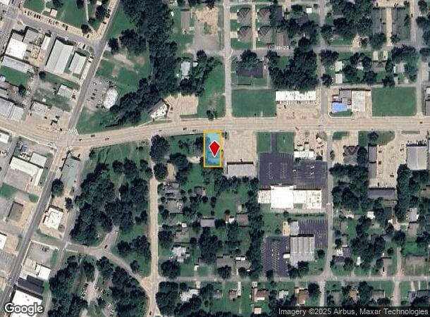 206 E Downing St, Tahlequah, OK Parcel Map