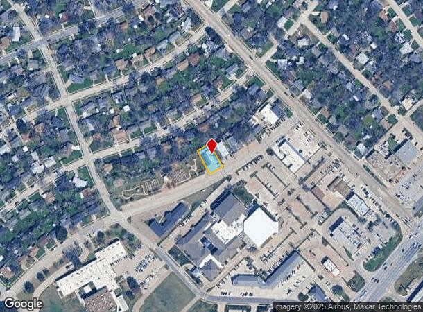116 Sw Thomas St, Burleson, TX Parcel Map