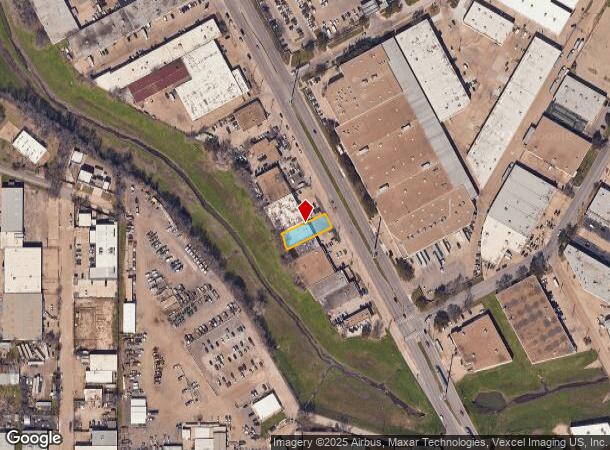 2729 Irving Blvd, Dallas, TX Parcel Map