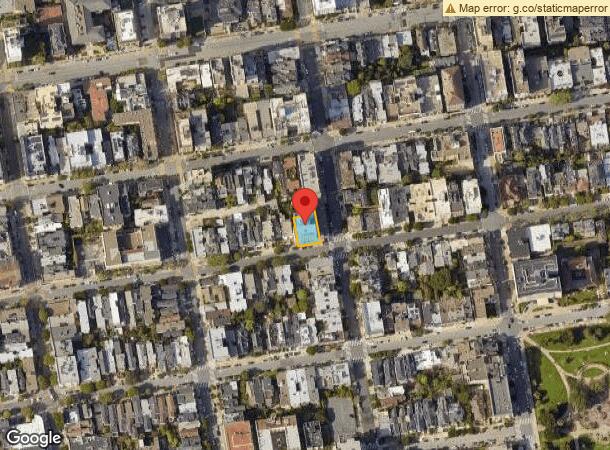  2210 Jackson St, San Francisco, CA Parcel Map